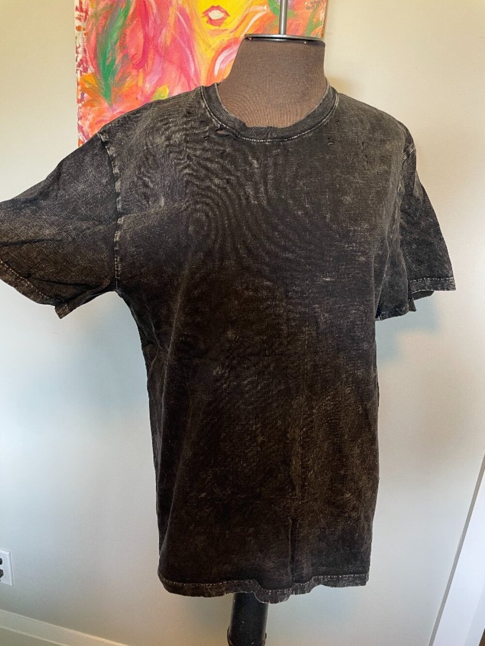 Distressed Oversized T-Shirt